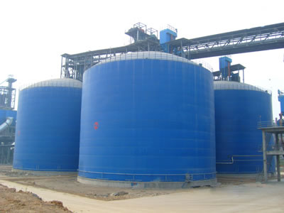 蜀山水泥钢板库改造